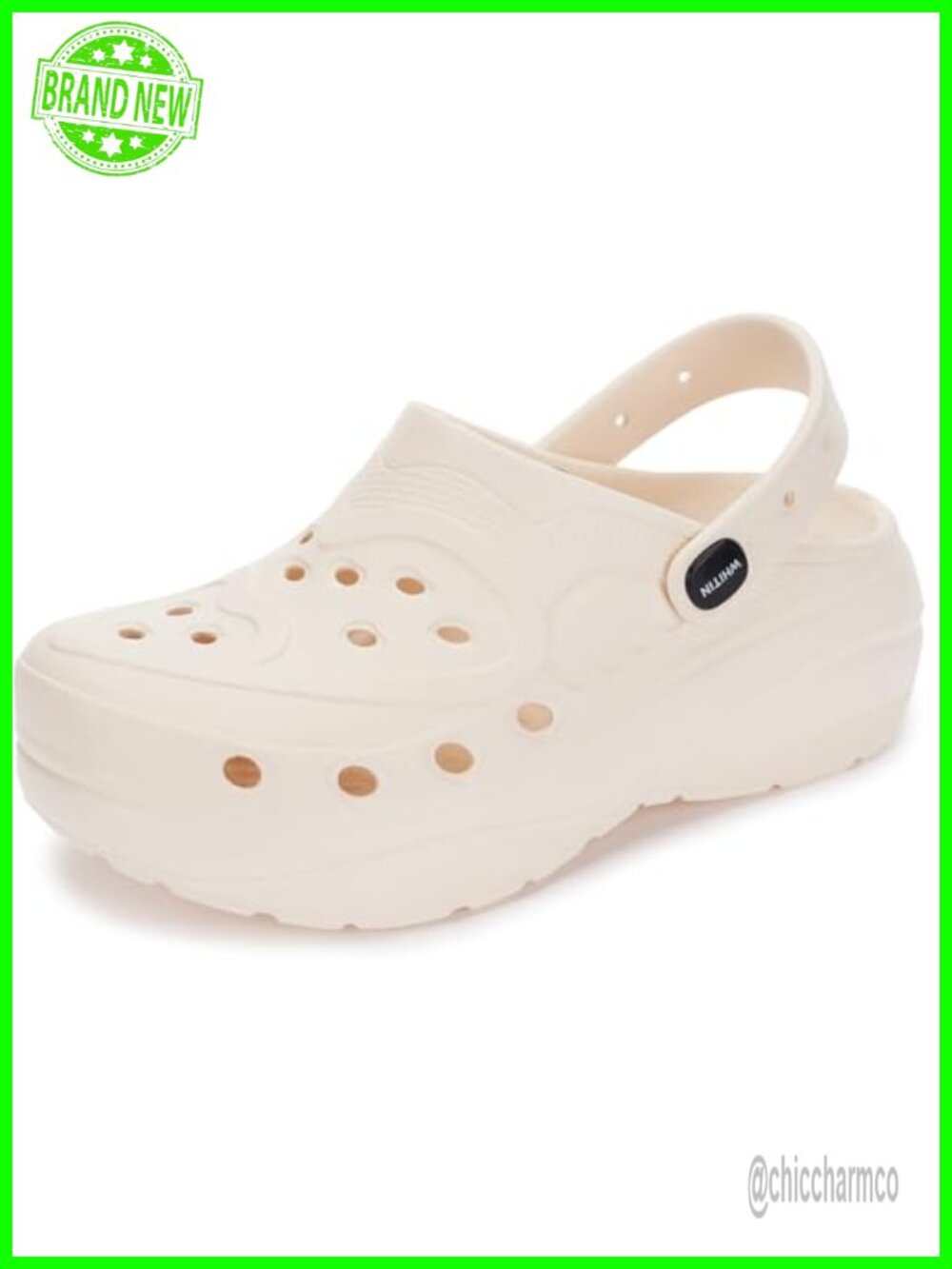 Women's Clog Shoes Thick Sole Cushioned EVA Garden Slip-On
